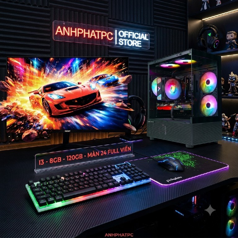 Case PC Gaming Chơi Mượt Liên Minh Đột Kích FIFA GTA 5 PUBG Roblox
