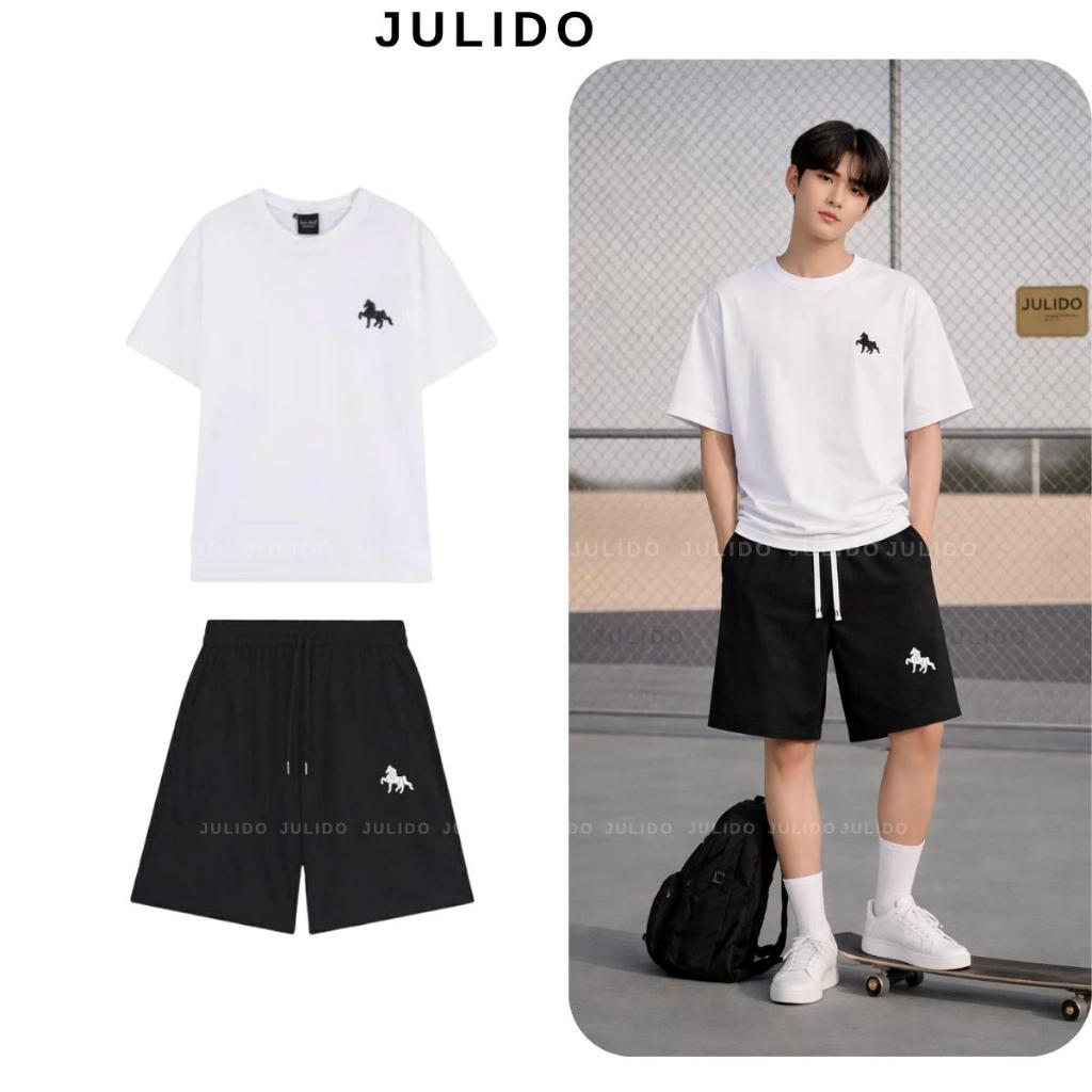 Set Đồ Bộ Nam JULIDO Basics Form Rộng Cổ Tròn
