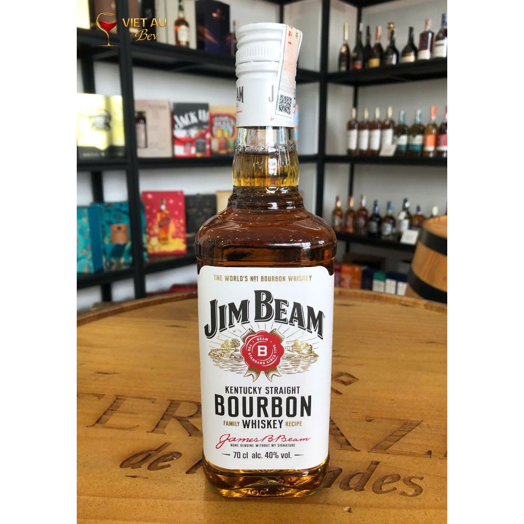 JIM BEAM bourbon whiskey