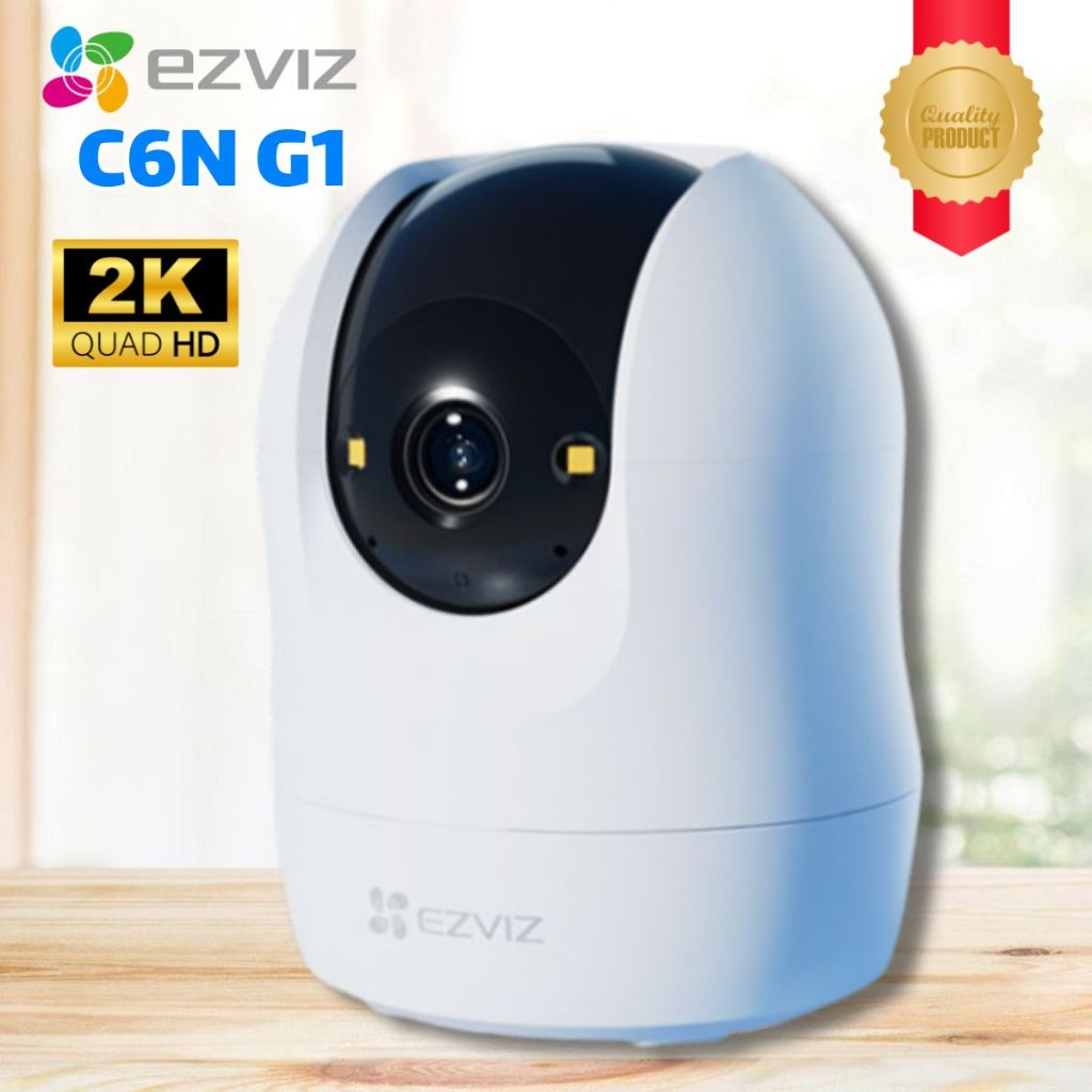 (TẶNG ĐẾ L)Camera Wifi  EZVIZ C6N G1 3MP C6N Pro 3MP xoay 360 đàm thoại 2 chiều NEW 2025