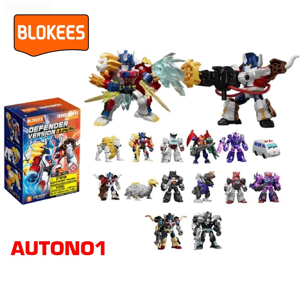 Hộp mù mô hình Transformers Defender Version 07 Blokees 71407