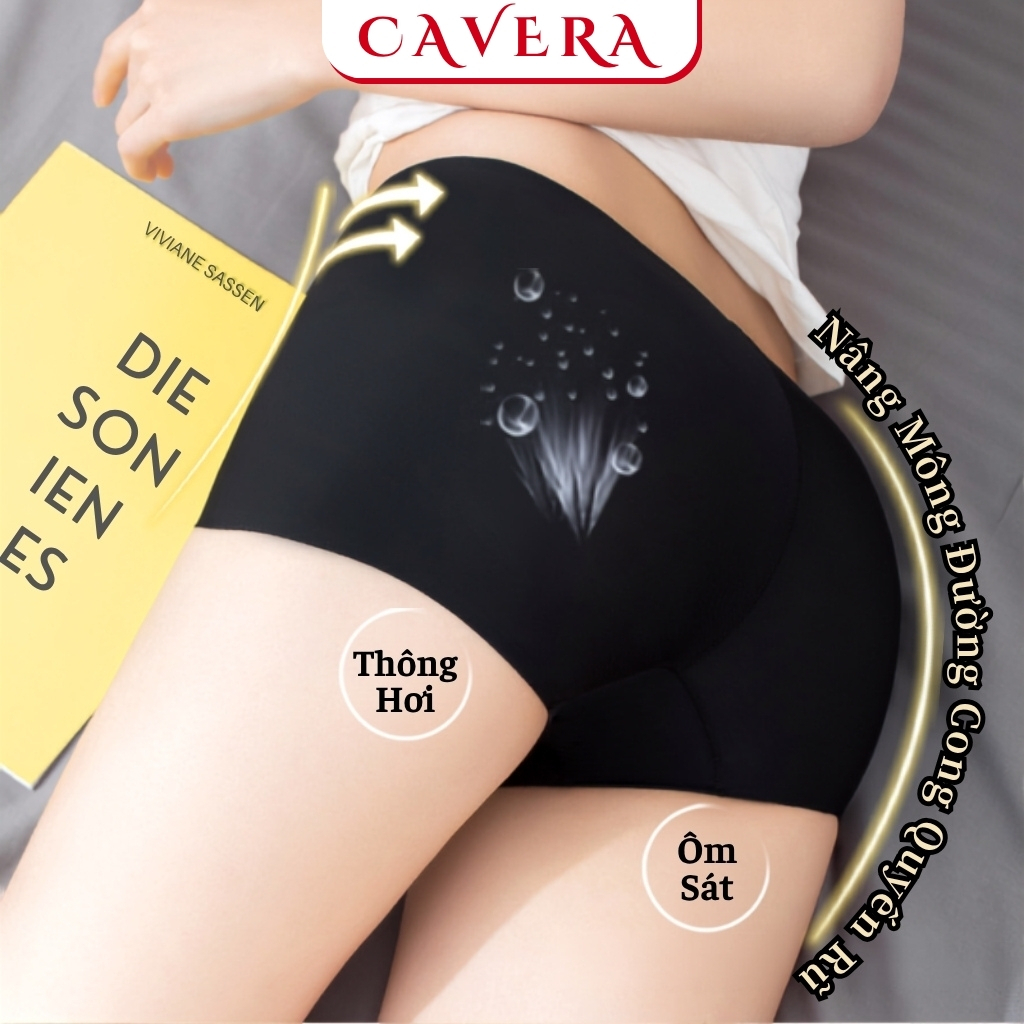 Quần lót su đúc - Quần mặc trong váy đúc su mềm mịn không lộ viền -- CAVERA VNV.8205