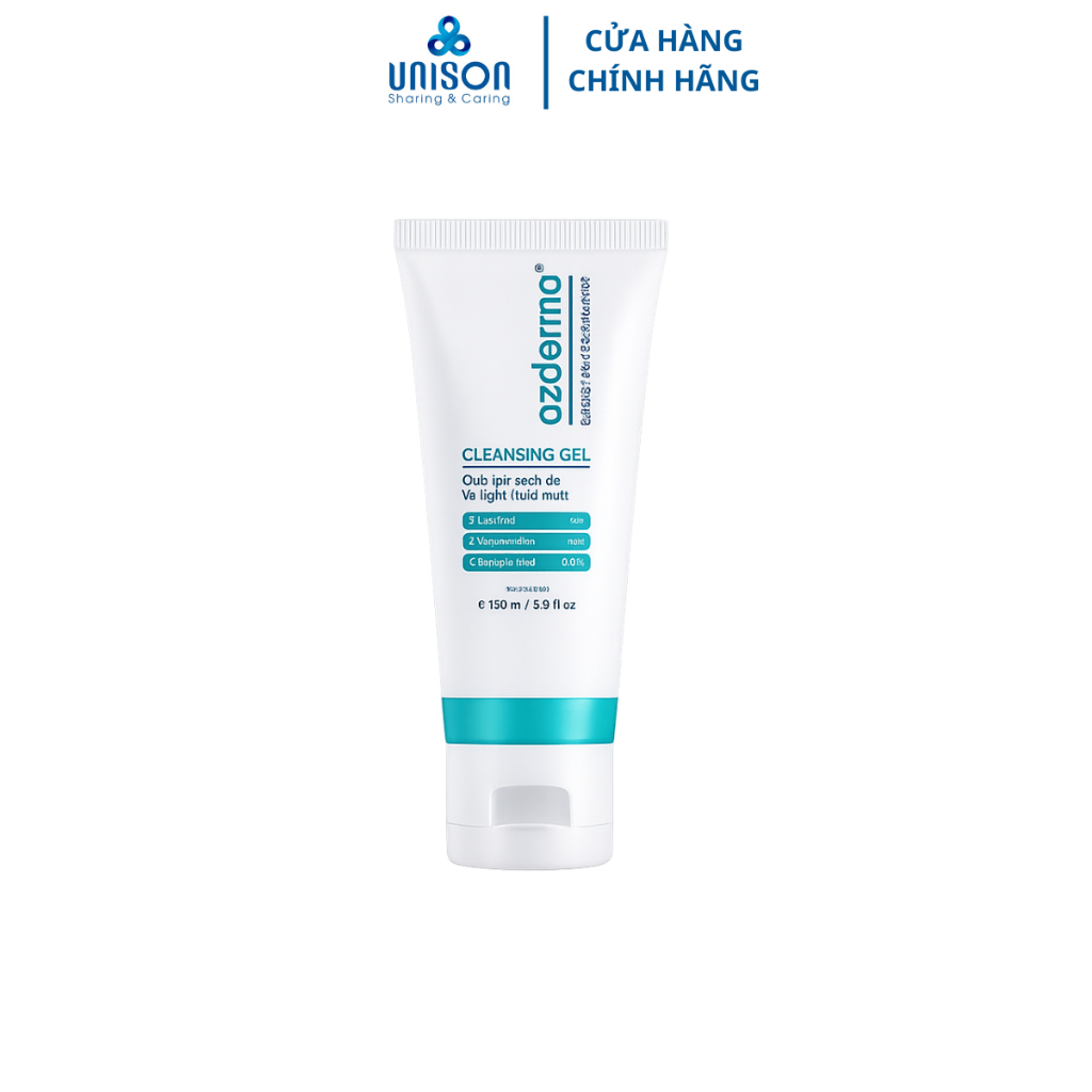 Cleansing Gel Azderma -Sữa rửa mặt dịu nhẹ,hỗ trợ giúp giảm dầu và tình trạng mụn quay trở lại