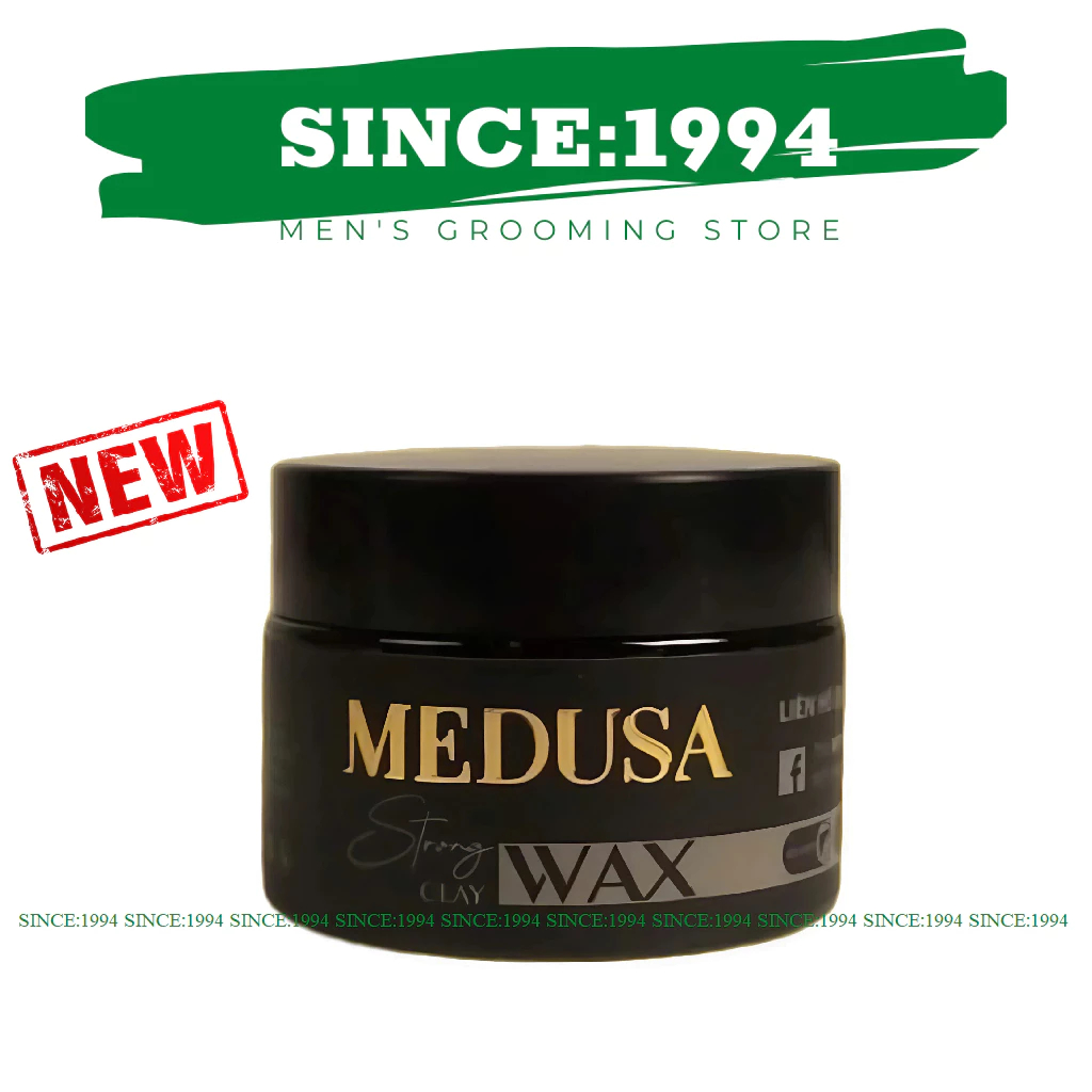 MEDUSA | Sáp Vuốt Tóc, Tại Kiểu Tóc MEDUSA 50g - Dành cho mái tóc mỏng dầu, giữ nếp trên 12h