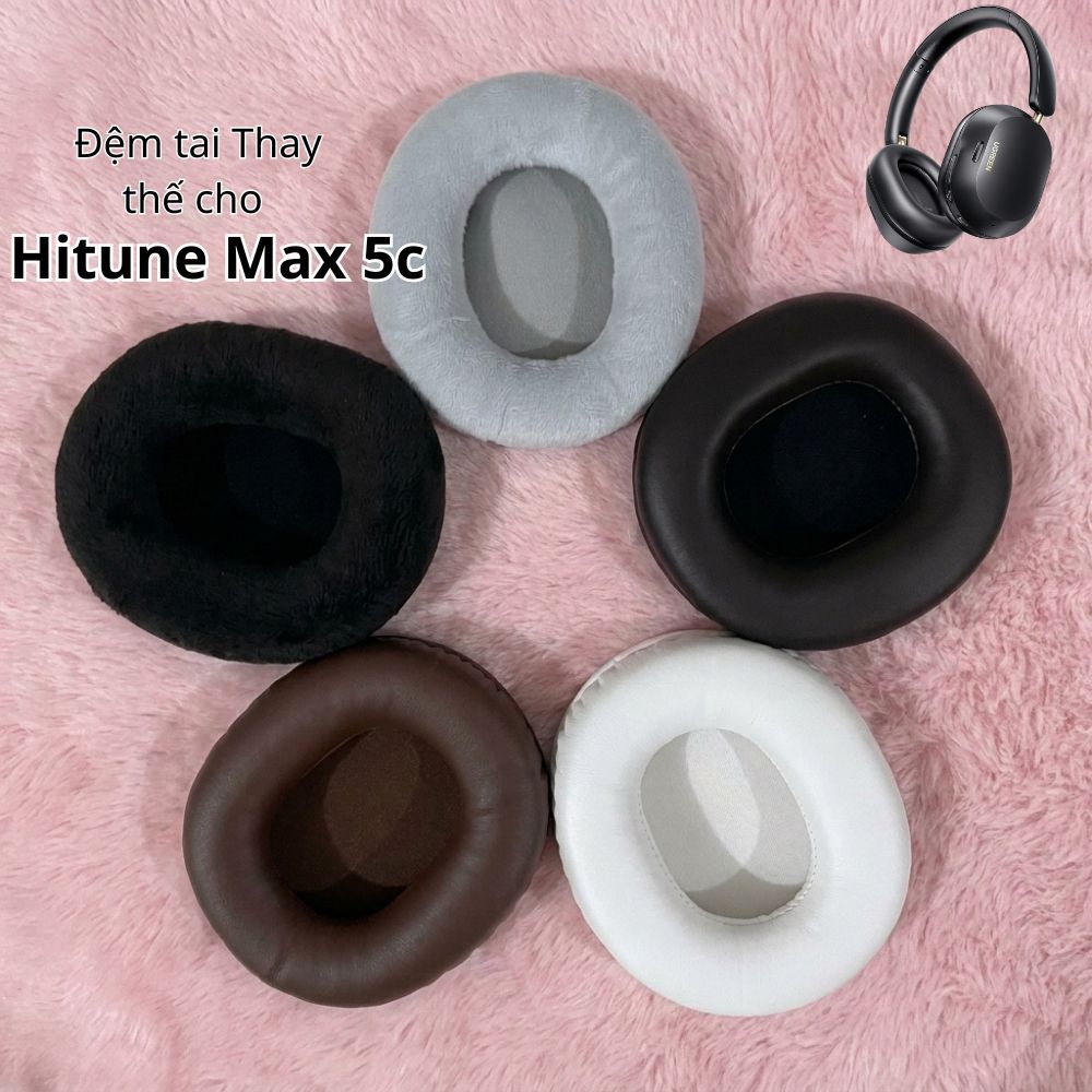 Đệm tai nghe thay thế cho tai nghe chụp tai Ugreen Hitune Max 5c kích thước 85x100mm