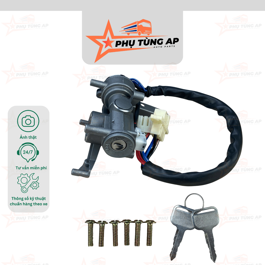 Ổ Khóa Đề JK322C - Fusin (Có Bát, Kèm Chìa). Mã : JK322C
