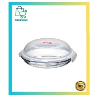LLG883 - Hộp thủy tinh chịu nhiệt hình vòm Boroseal II 18cm Lock&Lock