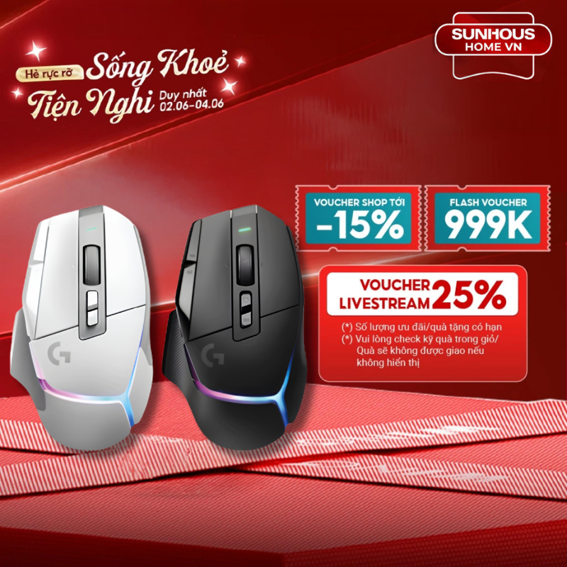 Chuột Gaming Logitech G502 X PLUS Wireless RGB Cảm Biến HERO 25K Chính Hãng
