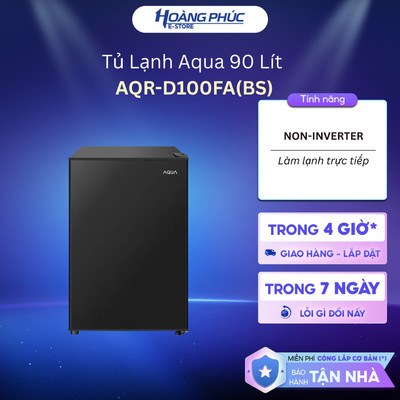 AQR-D100FA(BS) -  Tủ Lạnh Aqua 90 Lít AQR-D100FA(BS) {Ship HCM 0Đ}