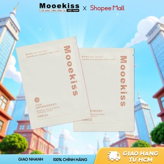 [GIFT] Khăn tẩy trang Mooekiss  Không gây kích ứng làm sạch sâu thuận tiện 6ml