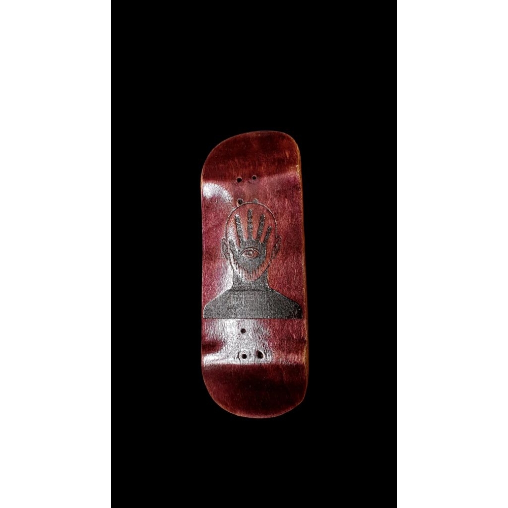 Cosa Nostra "Silence" 34mm Fingerboard Deck