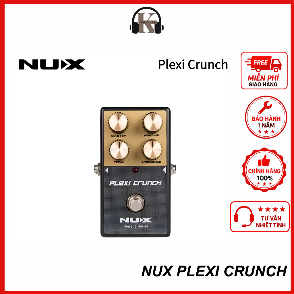 🎸 NUX PLEXI CRUNCH - TRỞ VỀ THỜI ĐẠI HOÀNG KIM CỦA ROCK: ÂM THANH CRUNCH "BRITISH" CHUẨN MỰC  🔥 TINH