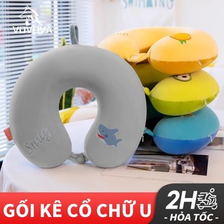 VOVOVA Gối Kê Cổ Hình Chữ U Tiện Dụng Khi Đi Du Lịch Gối chữ U