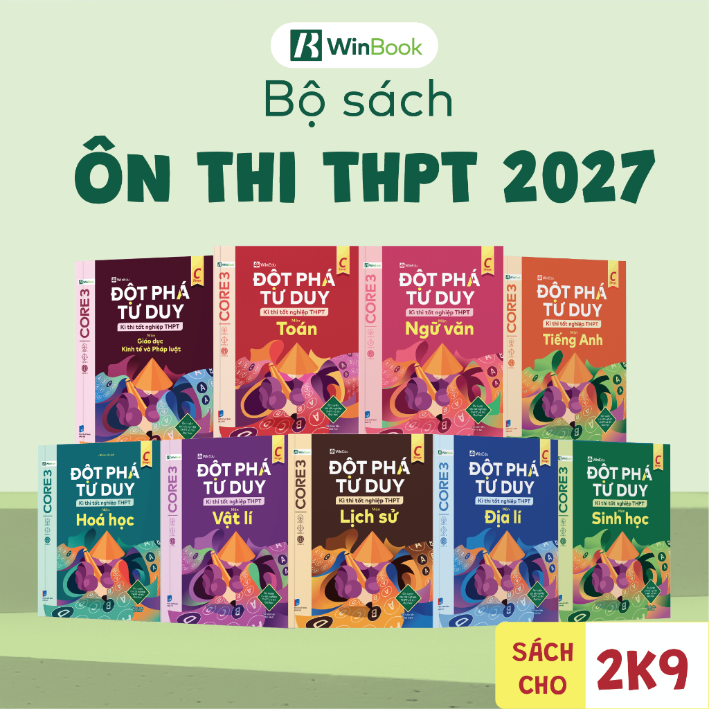 Bộ sách Đột phá tư duy kì thi tốt nghiệp THPT | WinBook