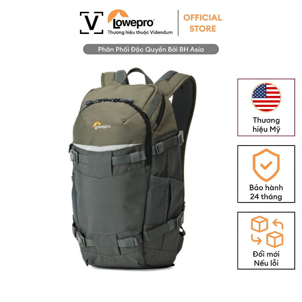 Balo máy ảnh Lowepro Flipside Trek BP 250 AW