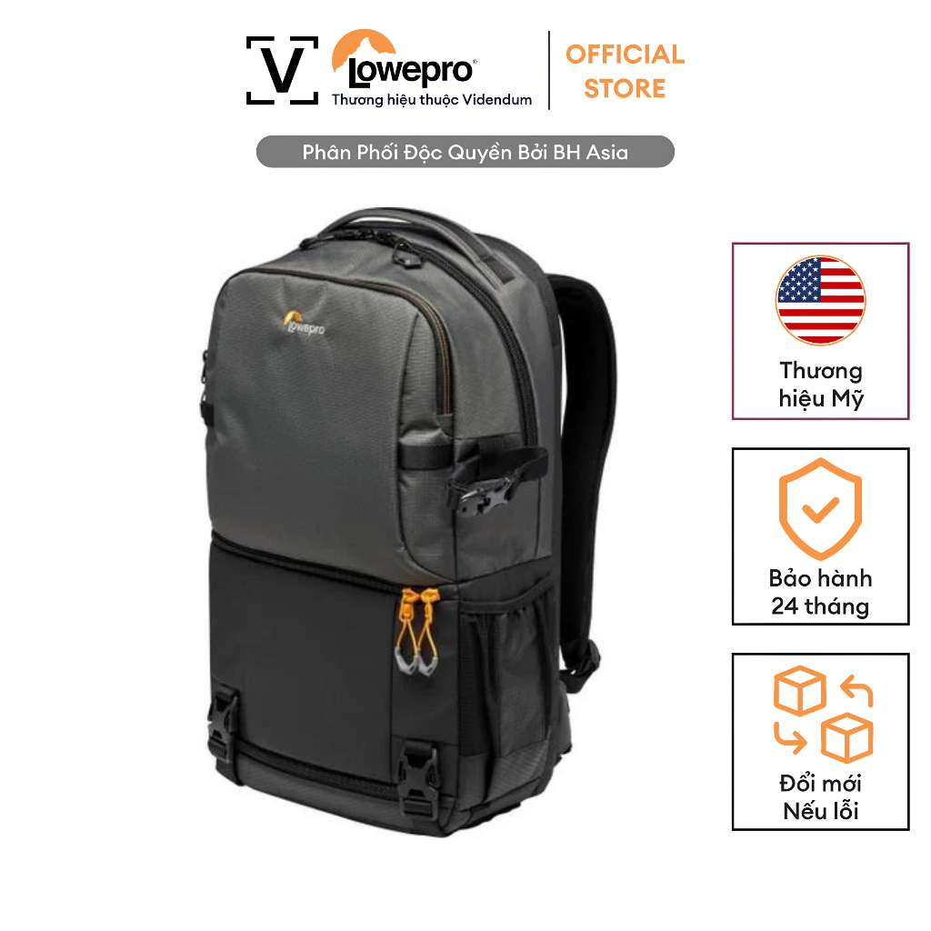 Ba lô máy ảnh Lowepro Fastpack 250 AW III (Gray)