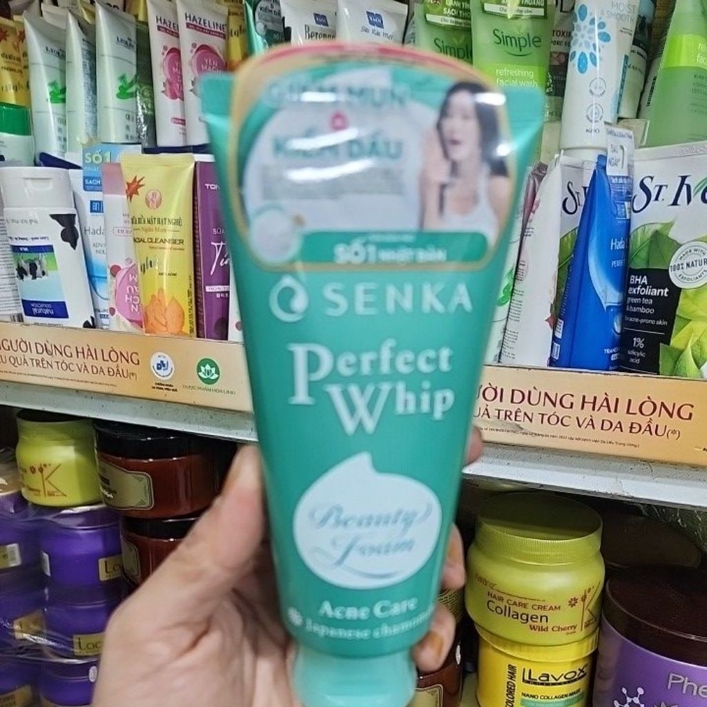 Srm Senka ngừa mụn