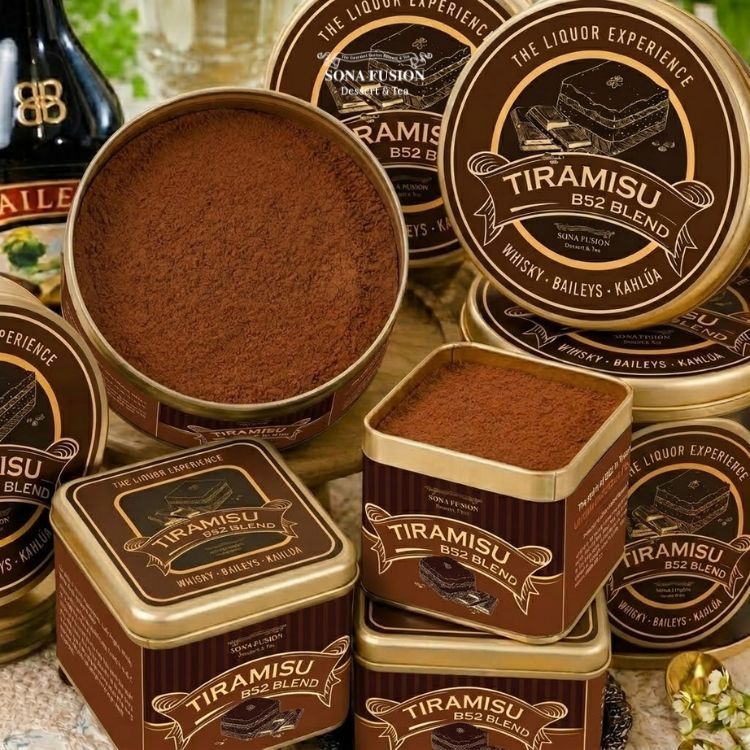 [Hoả Tốc HCM HN] Bánh Tiramisu B52 Blend Truyền Thống - Phiên bản nâng cấp B52 - Sona Fusion Dessert