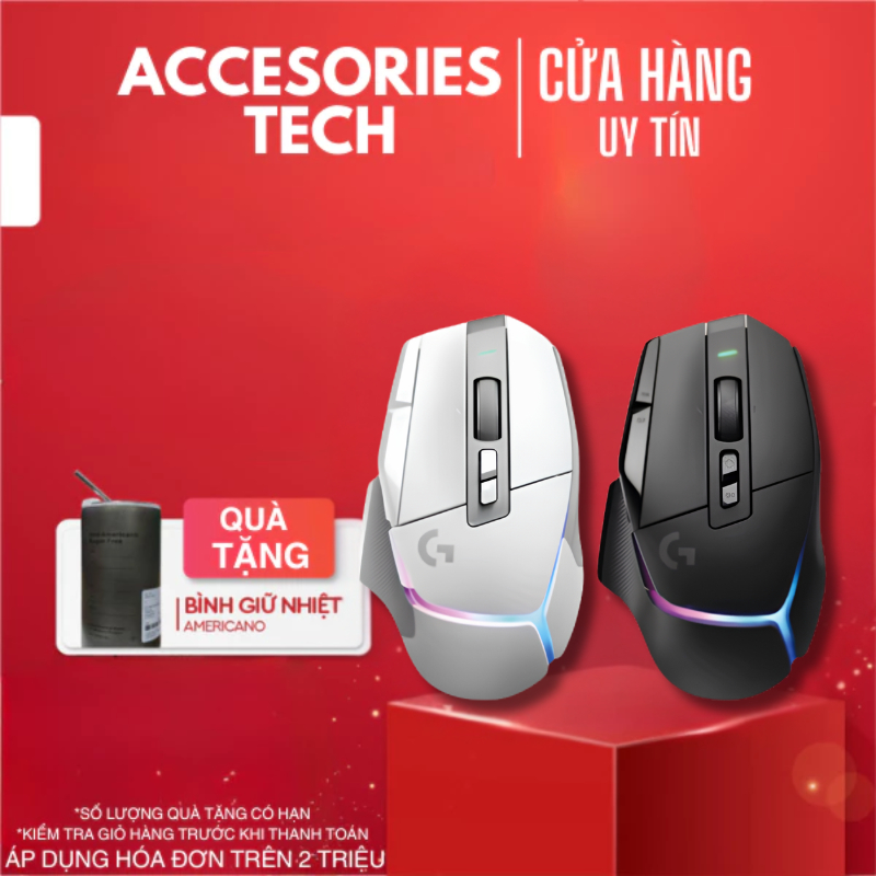 Chuột Logitech G502 X PLUS Wireless Cảm Biến HERO 25K Kết Nối LIGHTSPEED