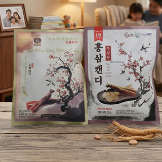 KẸO HỒNG SÂM KHỒNG ĐƯỜNG HÀN QUỐC 200G