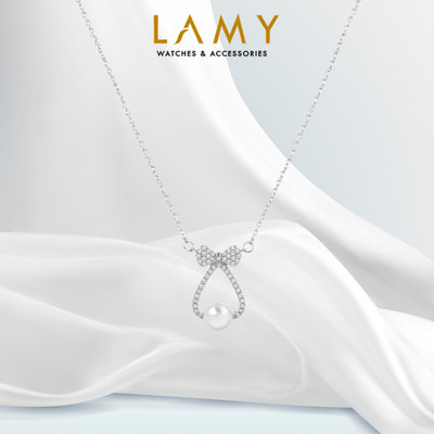 Dây chuyền nữ LAMY Pearl Bow Necklace 6434