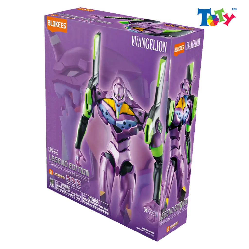 Mô Hình - Evangelion - Action Edition Test Type - 01 TV version - Blokees - EV04