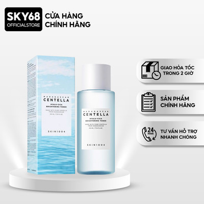 Nước Hoa Hồng Dưỡng Ẩm, Làm Sáng Da Skin1004 Madagascar Centella Hyalu-Cica Brightening Toner 210ml