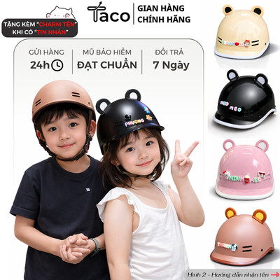 Nón Bảo Hiểm Kiểu Dáng Cá Heo Dành Cho Trẻ Em 5-12 Tuổi Tặng Kèm Phụ Kiện, Mũ Bảo Hiểm Đạt Chuẩn, Bảo Hành 12 Tháng