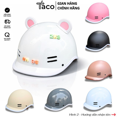 Mũ Bảo Hiểm Đạt Chuẩn Cá Heo Chính Hãng SRT HELMETS - Bảo Hành 12 tháng, Đủ Màu