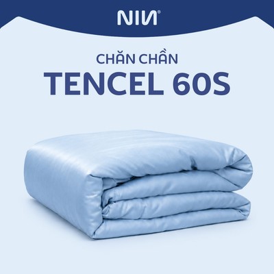 Chăn Chần Gòn NIN Tencel Florence Tencel Cao Cấp | Màu Trơn - Pastel Bóng Mịn | Mát Lạnh, Lành Tính, Vải Tencel 100%
