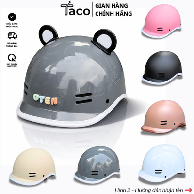 Nón Bảo Hiểm Cá Heo Nam Nữ Chính Hãng SRT HELMETS - Mũ Đạt Chuẩn, Bảo Hành 12 Tháng