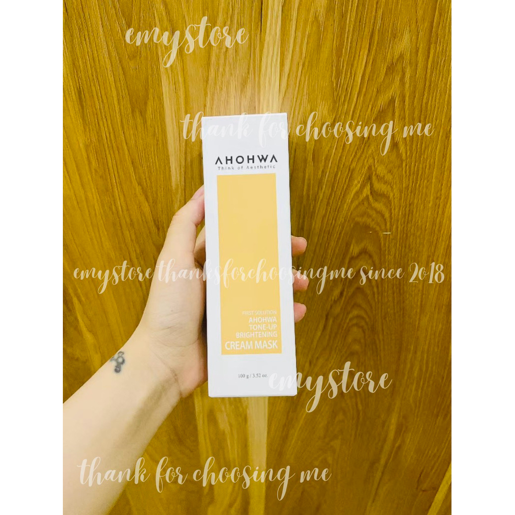 Ủ trắng AHOHWA Tone-Up Brightening Cream Mask