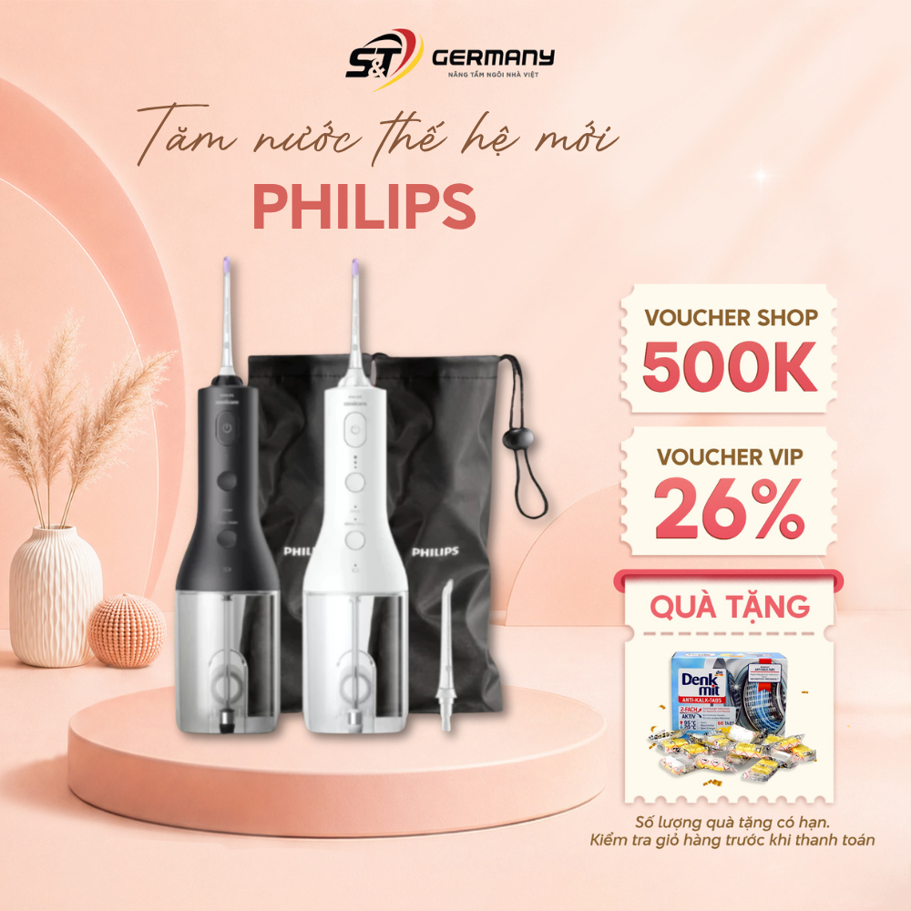 HCM Tăm nước Philips thế hệ mới HX3826/33 HX3826/31 GermanySNT
