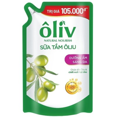 [Hàng tặng không bán][GIFT XMEN] Túi Sữa Tắm Oliv Sáng Da 350ml