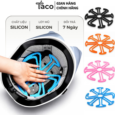 Tấm Lót Silicon Bên Trong Mũ Bảo Hiểm, Linh Hoạt, Chống Biến Dạng, Miếng Lót Mũ Bảo Hiểm Xe Máy