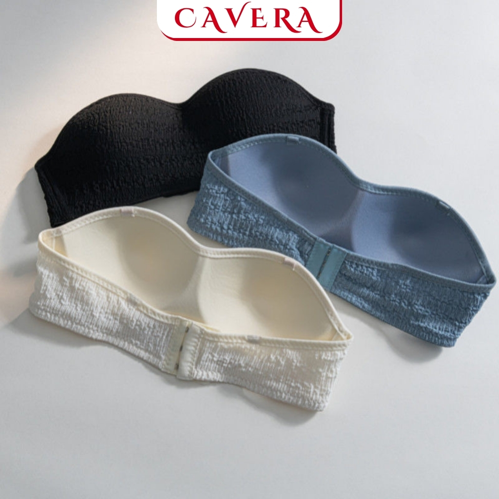 Combo 3 Áo ngực không dây - Áo ngực cúp ngang mút mỏng chống trơn mịn màn -- CAVERA VNA.630