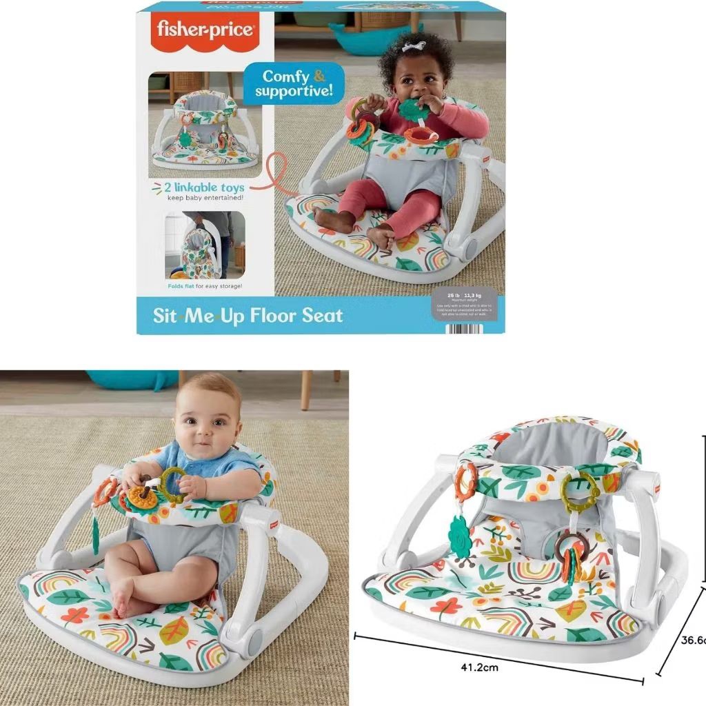 Ghế ăn dặm di động Fisher-Price kèm đồ chơi