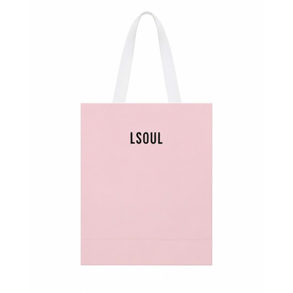 LSOUL - Túi Giấy Hồng Pastel Thương Hiệu LSOUL Đựng Quà Cao Cấp Mua Kèm Sản Phẩm TGL2504