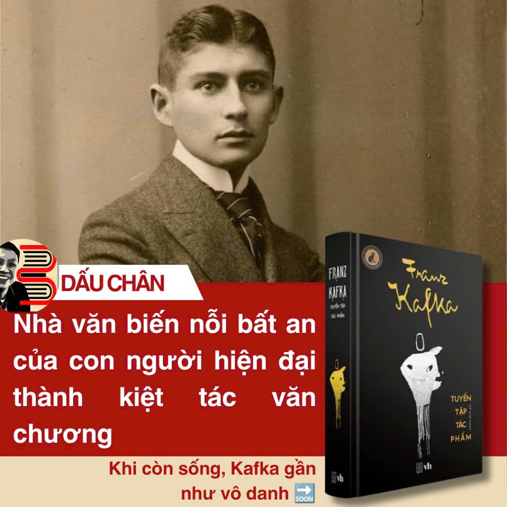 Sách_(Bìa cứng) Franz Kafka - Tuyển Tập Tác Phẩm - Franz Kafka - Đông Tây