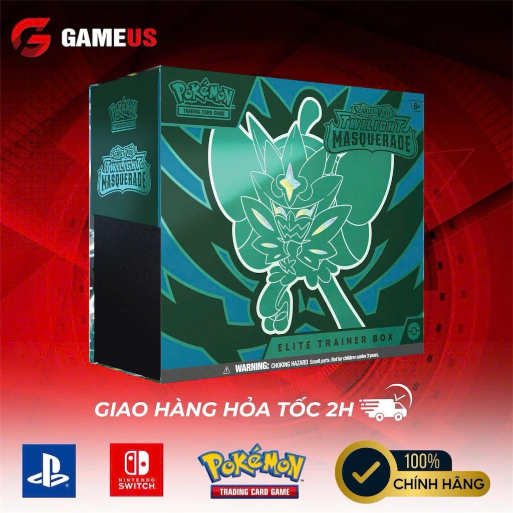 [Chính Hãng] Pokemon TCG :Twilight Masquerade Elite Trainer Box