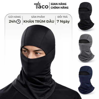 Khăn Trùm Đầu Niza X1 Chống Nắng Đội Nón Fullface Đi Phượt Cao Cấp 3 in 1