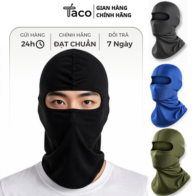 Khăn Trùm Đầu Chống Nắng Đội Nón Fullface Đi Phượt Đi Xe Máy - Vải Mát Co Dãn 4 Chiều Thấm Hút Mồ Hôi