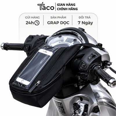 Túi Treo Đầu Xe Máy, Treo Ghi Đông Chống Giật Mất Điện Thoại, Xem Google Map, Chứa Đồ Tiện Lợi