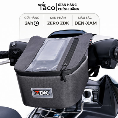 Túi Treo Đầu Xe Máy Chính Hãng ZDK , Túi Treo Ghi Đông Xe Máy , Để Điện Thoại , Đồ Tiện Dụng - ZDK Zero