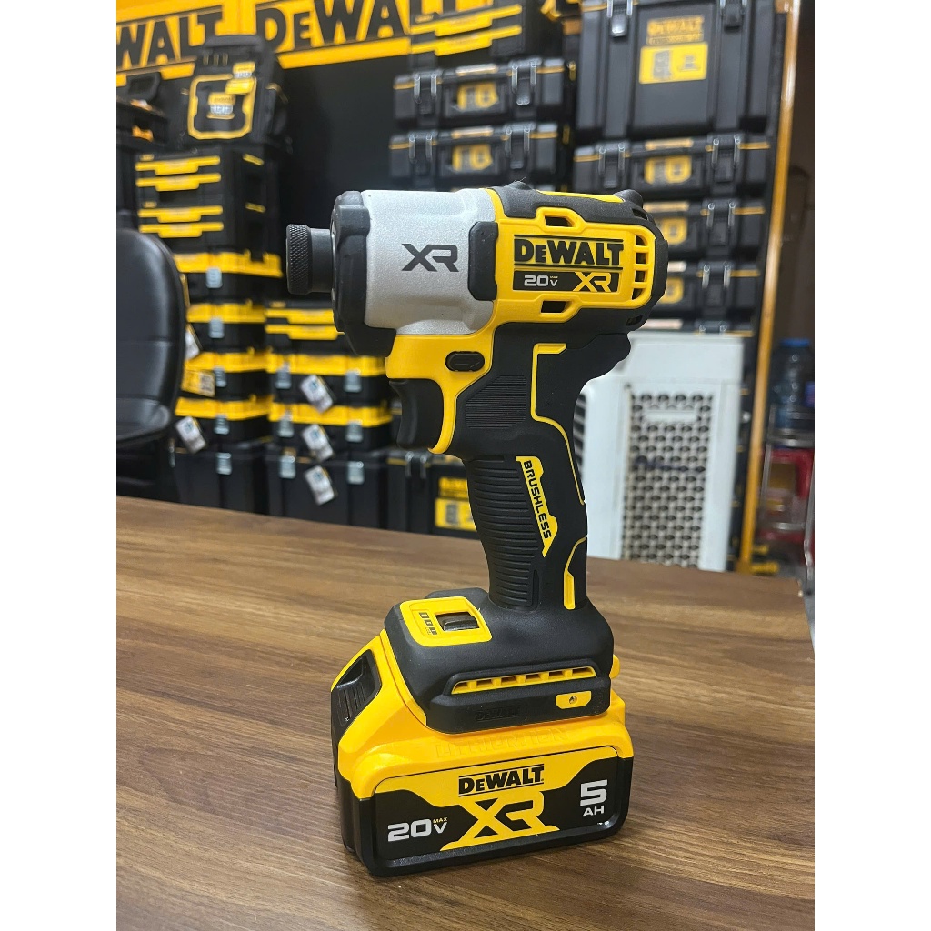 Máy vặn vít dùng pin 20V DeWalt DCF845 lực siết manh, nhịp búa cao