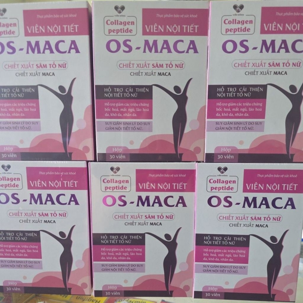 VIÊN NỘI TIẾT OS-MACA SÂM TỐ NỮ.