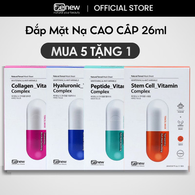 Mặt Nạ Giấy Dưỡng Ẩm Trắng Da Benew Hàn Quốc Vitamin Complex 26ml
