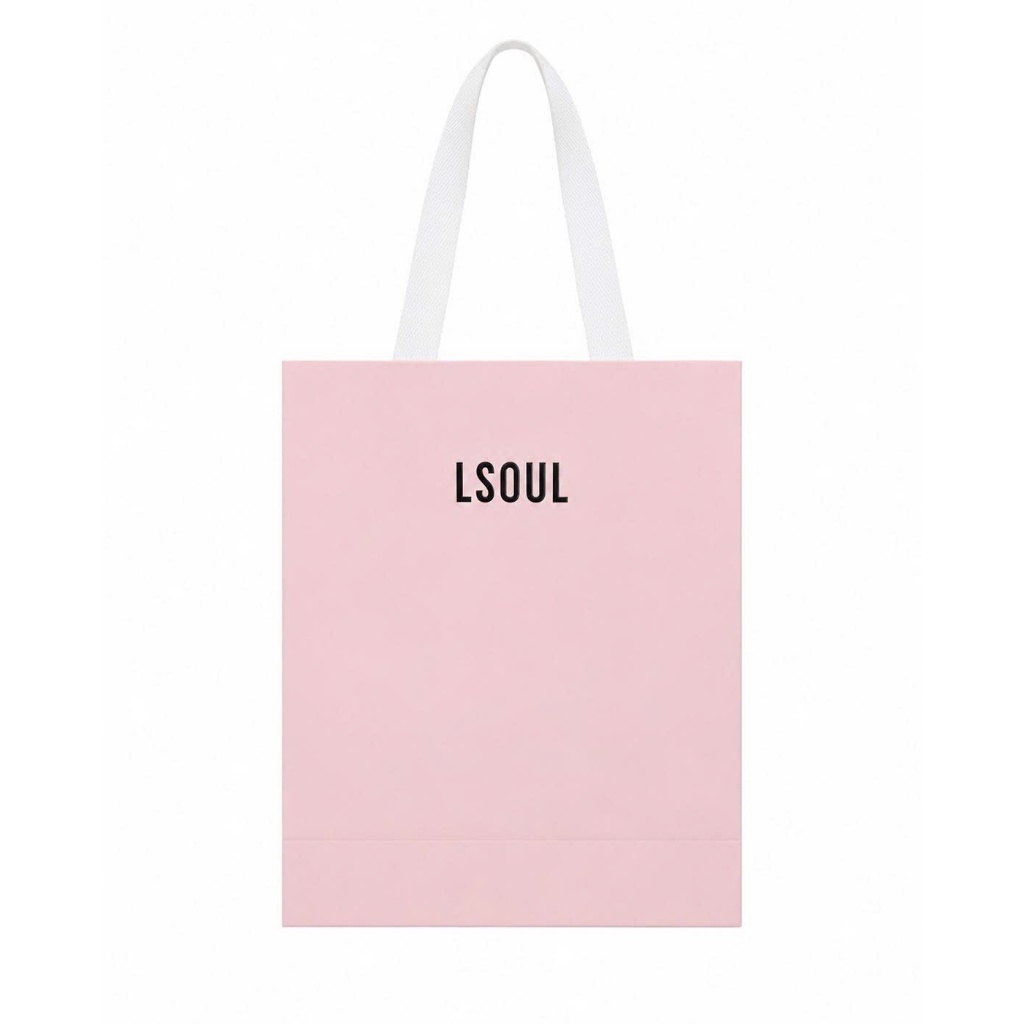LSOUL - Túi Giấy Hồng Pastel Thương Hiệu LSOUL Đựng Quà Cao Cấp Mua Kèm Sản Phẩm TGN2504