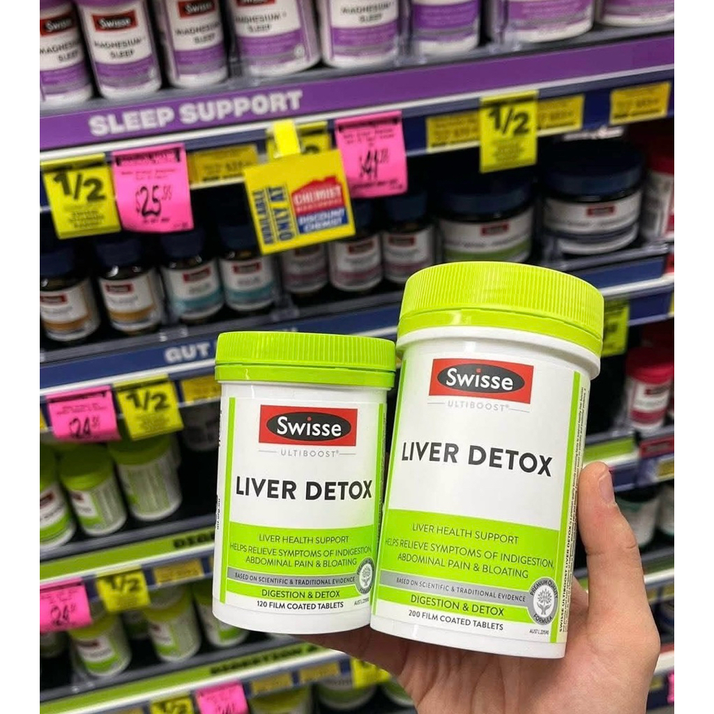 Swisse Ultiboost Liver Detox 120 Tablets