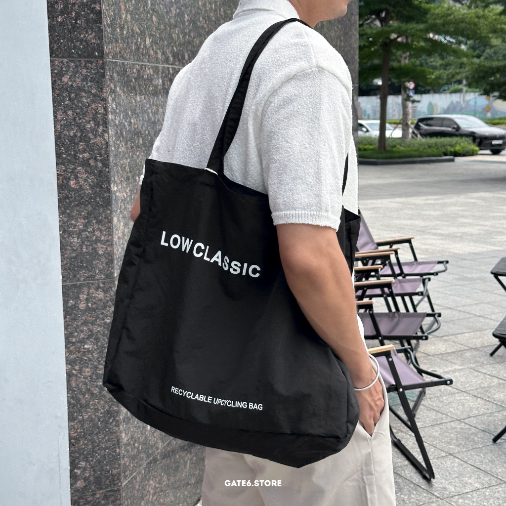 Túi tote Nam Nữ WE, túi vải chống nước Low Classic 0001 - GATE6 - 5648